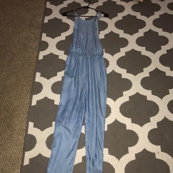 Denim Jumpsuit - Picture 1 of 3